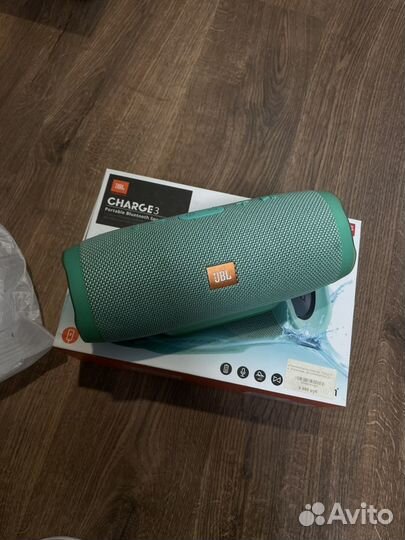 Колонка jbl charge 3 бирюзовая