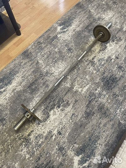 Штанга, гриф, блины