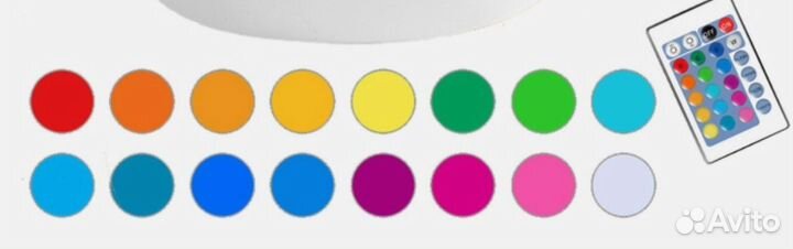 Детский силиконовый светодиодный ночник зайчик