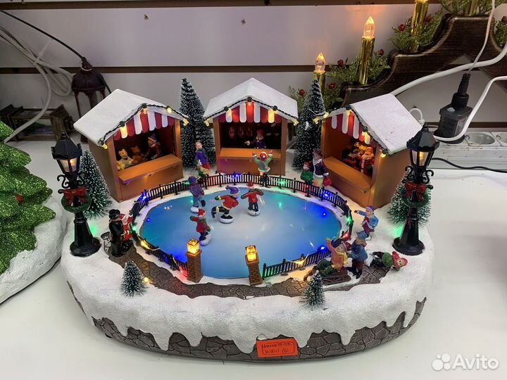 Светодиодный «каток» 34 х 26 х 17 см, новогодняя с