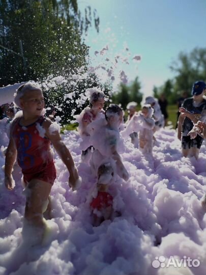 Пенное шоу, пенные вечеринки