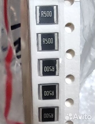 SMD резистор R500