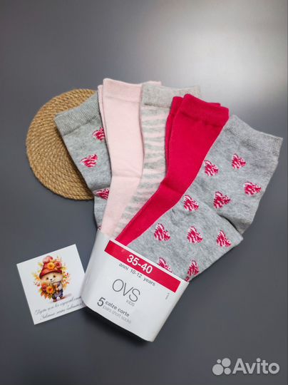 Носочки для девочки р-р 35-40