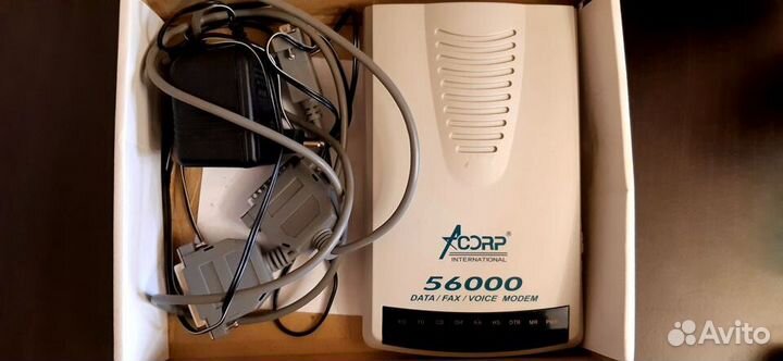 Модем Acorp 5600/56K Fax Modem v0.92