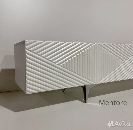 Тумба тв Bravo в цвете капучино (конструктор)