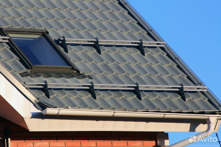 Снегозадержатели трубчатые на крышу