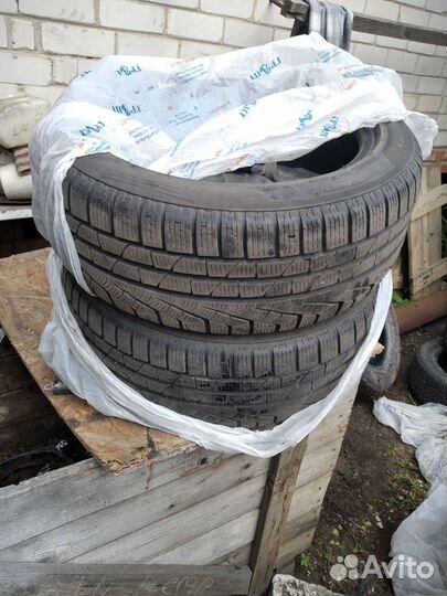 Резина р17 255/50 липучка
