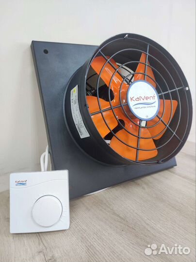 Круглый осевой вентилятор KW