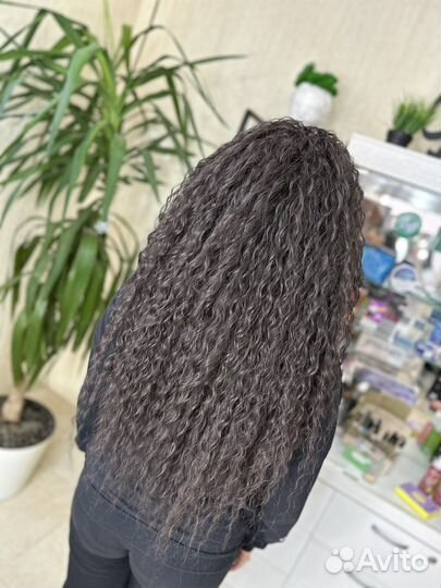 Модель на косы