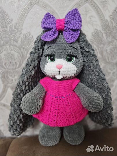 Вязаный заяц