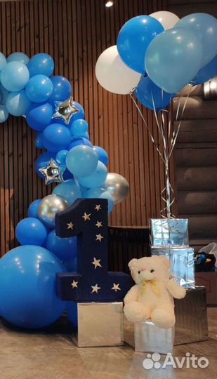 Цифра 1 на годик