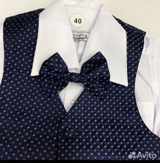 Костюм тройка (брюки, рубашка, жилет)