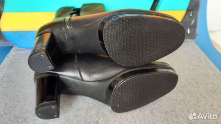 Полусапоги 37 размер, чёрные