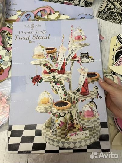 Украшения для дня рождения Алиса в стране чудес