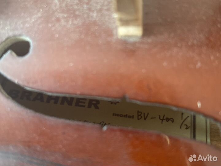 Скрипка с чехлом 3/4