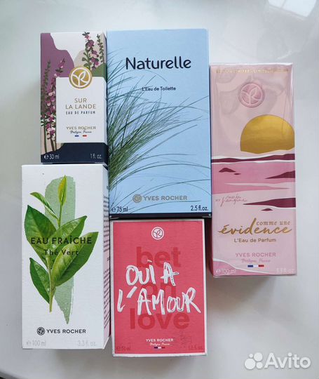 Парфюмерия Yves Rocher