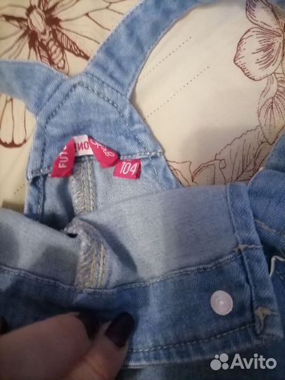 Сарафан джинсовый