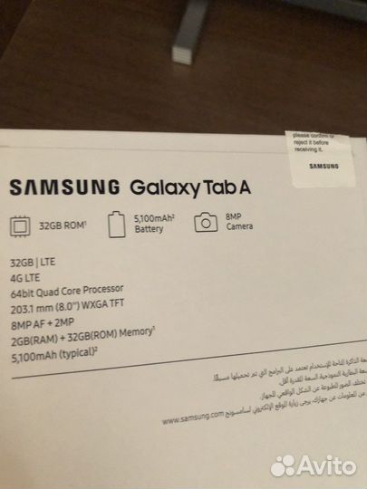 Планшет samsung galaxy tab a