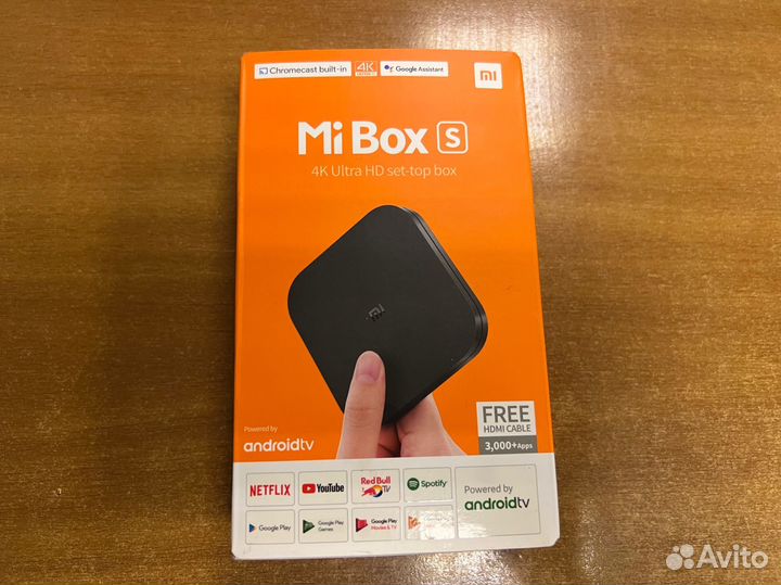 Тв приставка xiaomi mi box s