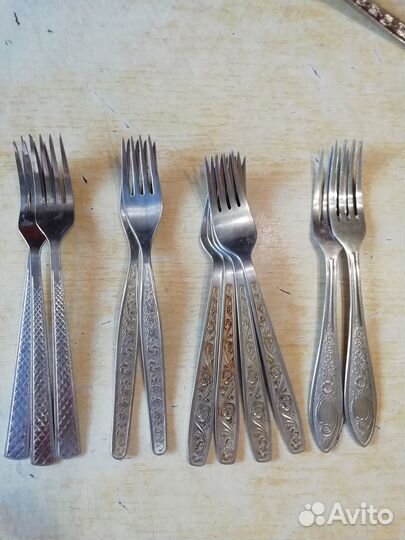 Ложки, вилки, ножи, СССР