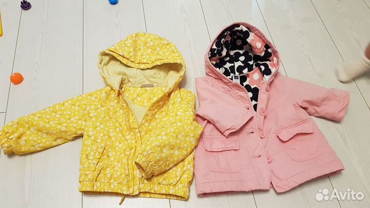 Детские вещи пакетом для девочки, 74-80