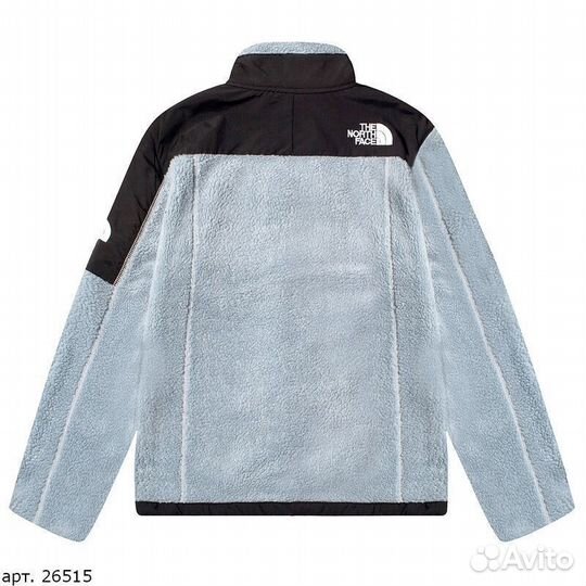 Шерпа куртка The North Face Серая