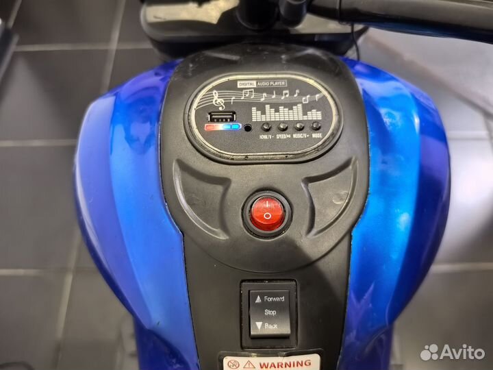 Детский электро мотоцикл бу