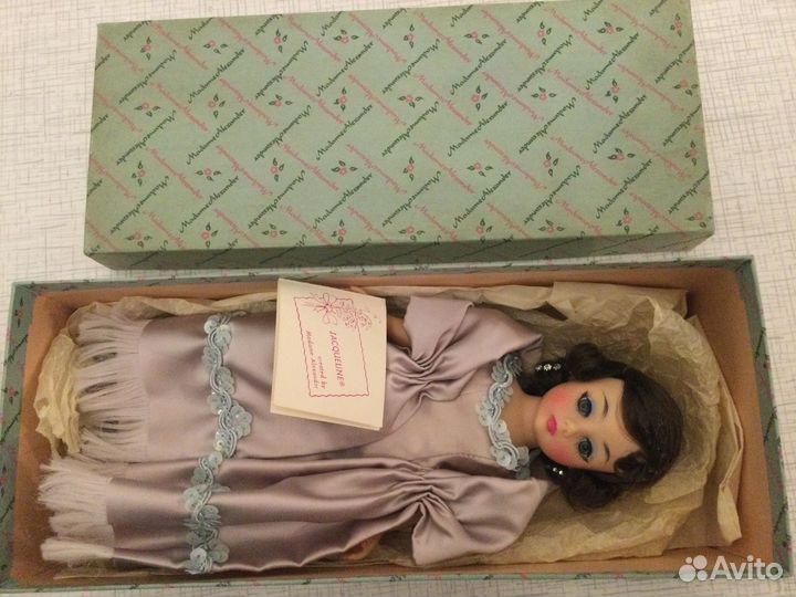 Коллекционная кукла Madame Alexander 1962 г редкая