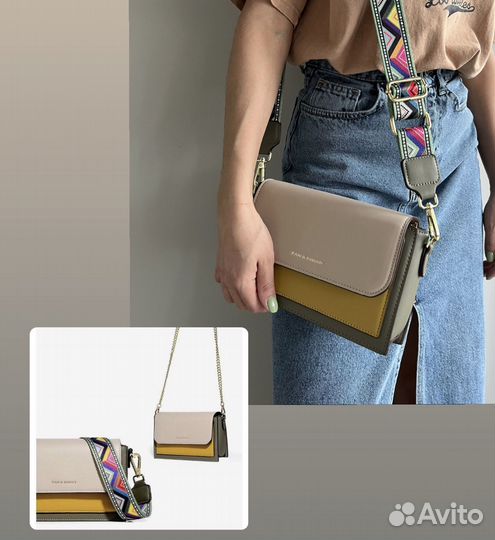 Сумка натуральная кожа (новая) + 2 ремешка