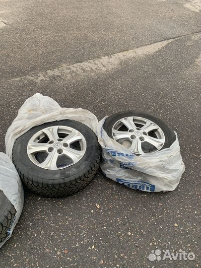 Колеса 195 65 15 зимние шипы