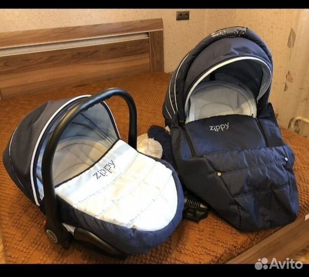 Коляска 3 в 1 Tutis zippi