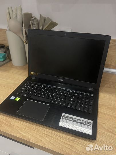 Ноутбук acer aspire E 15
