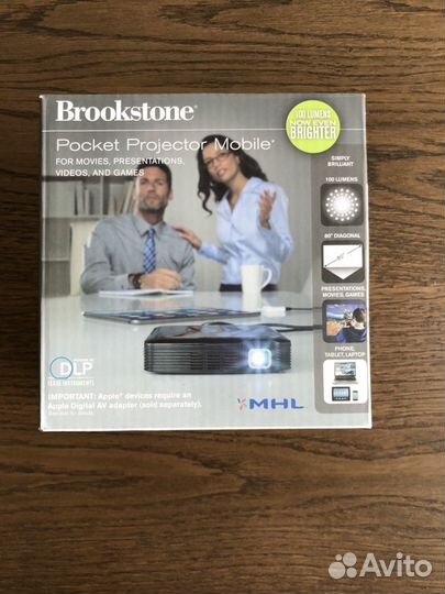 Brookstone Pocket Projector Mobile