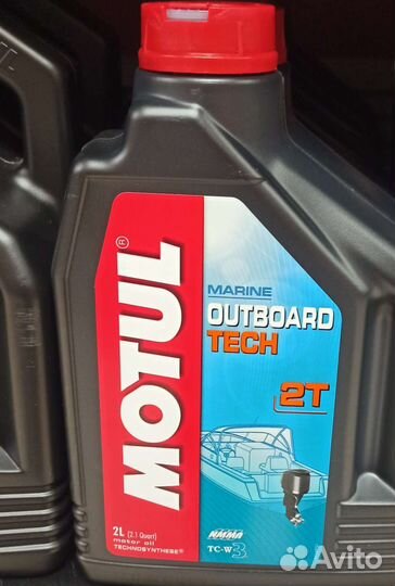 Motul Outboard Tech 2T 2л полусинт. Лодочное