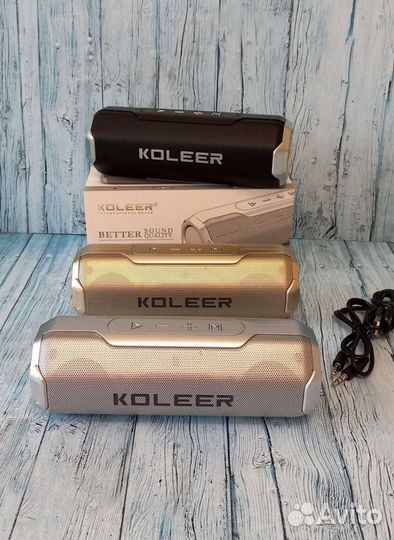 Колонка портативная Koleer новая