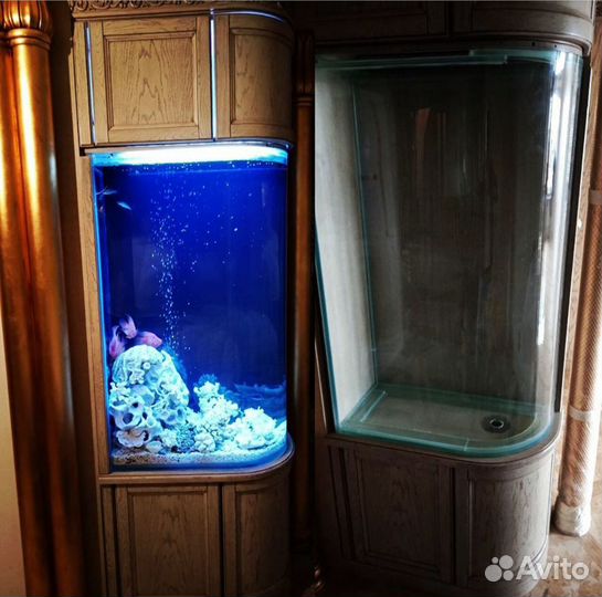 Чистка аквариума и обслуживание