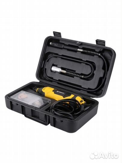 Электрический гравер deko dkrt200E 43пр+кейс