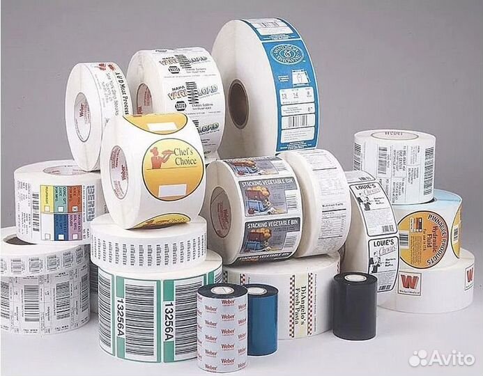 Печать самоклеящихся этикеток