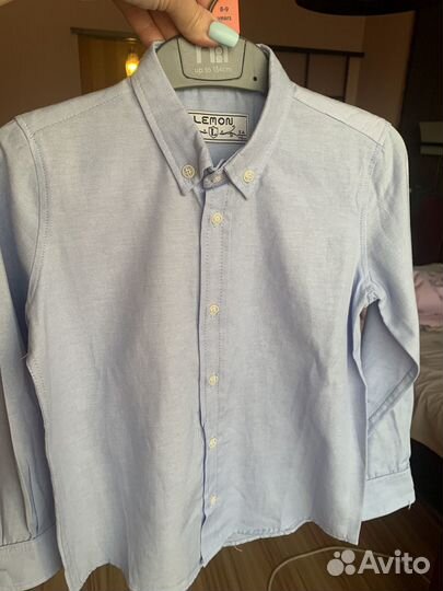 Рубашка на мальчика 110 размер