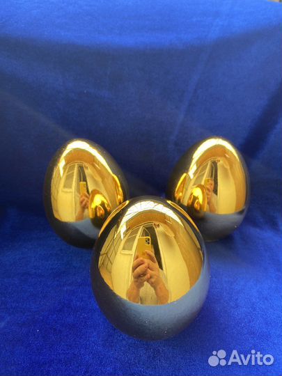 Яйцо пасхальное золотое