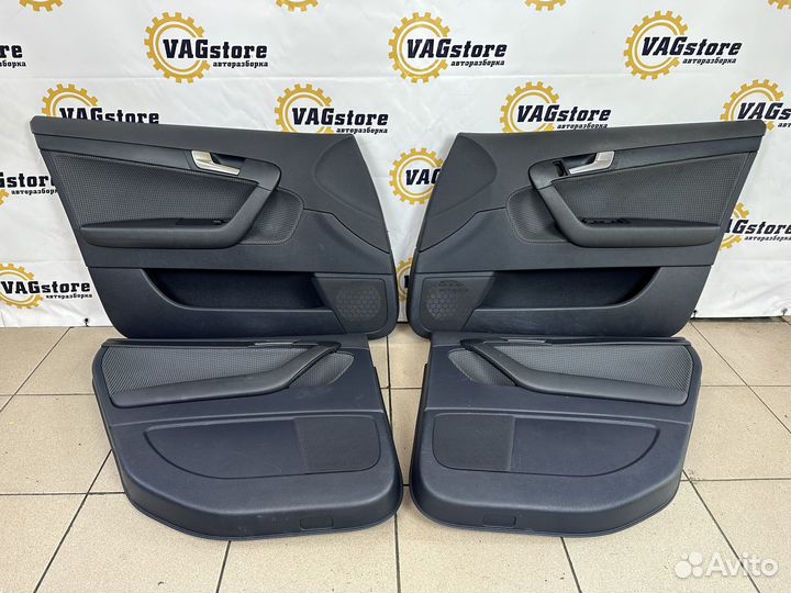 Обшивки дверей комплект Audi A3 8P 2006