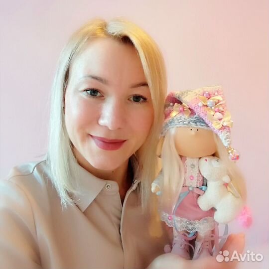 Интерьерная кукла эльф ручной работы