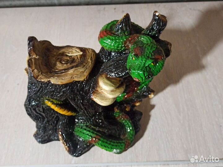 Копилка Змея на пне