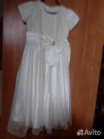 Платье девочки новогоднее, праздничное