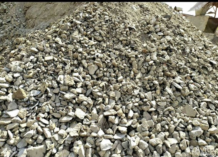 Щебень.Песок