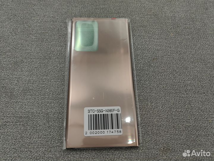 Крышка samsung galaxy note 20 ultra