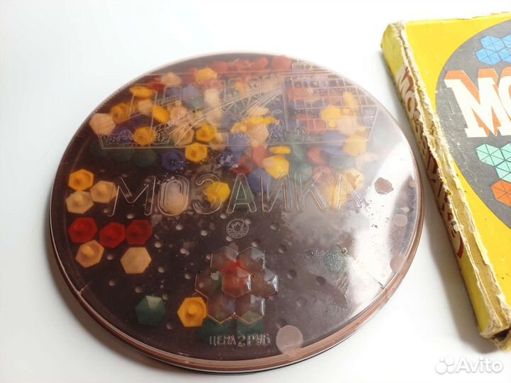 Мозаика игра СССР 1972 слон