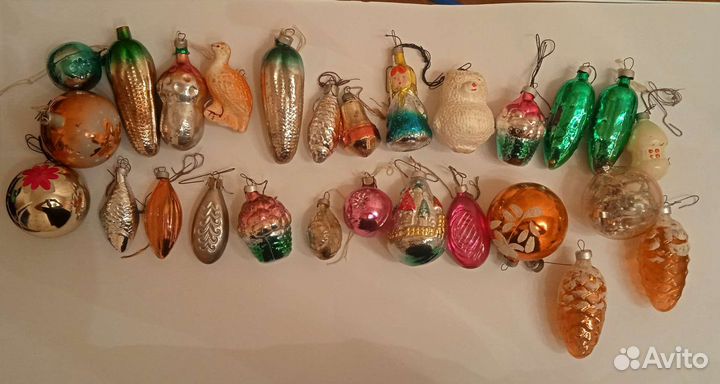 Елочные игрушки СССР