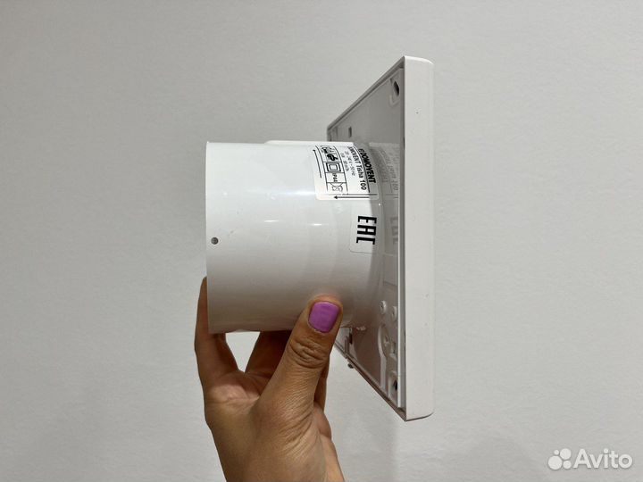 Вентилятор осевой вытяжной домовент 100 Тиша