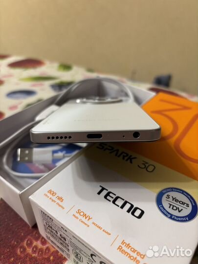 TECNO Spark 30, 8/128 ГБ